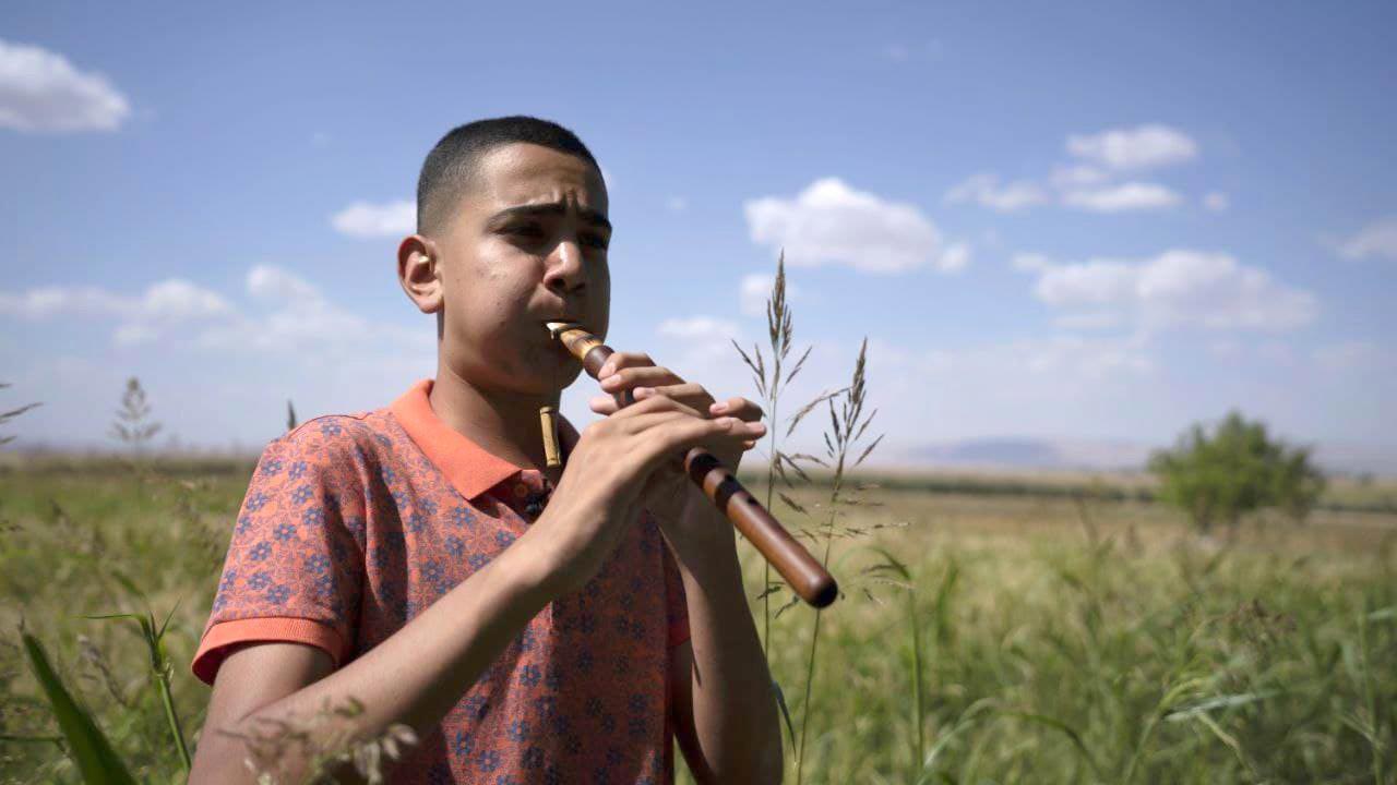 Kurdish boy can play five different woodwind instruments
