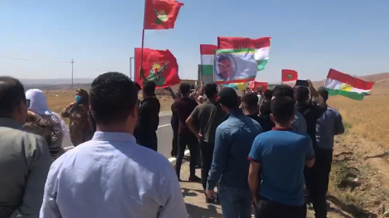 Human shield protest continues in Iraqi Kurdistan