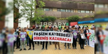 Protests in the UK and Germany over the murder of Deniz Poyraz