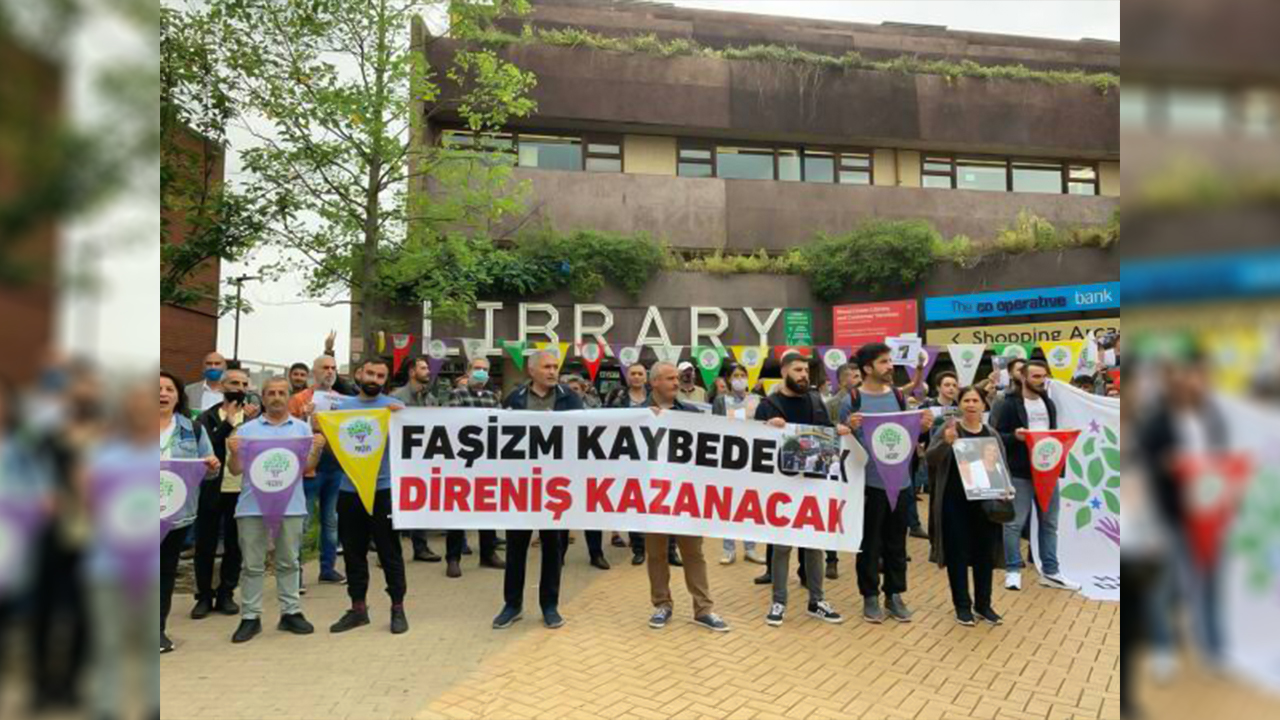 Protests in the UK and Germany over the murder of Deniz Poyraz
