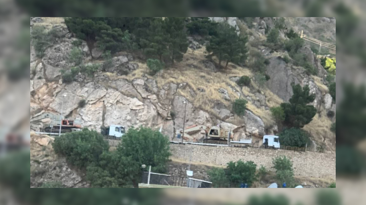 KDP convoy seen transporting military equipment to Metina zone