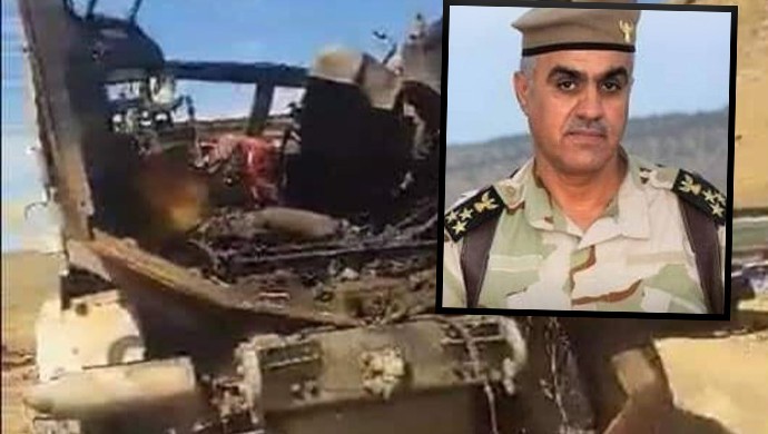 Peshmerga commander Qadir Xoranî: ‘The vehicle was bombed either from an F-16 fighter or a drone’