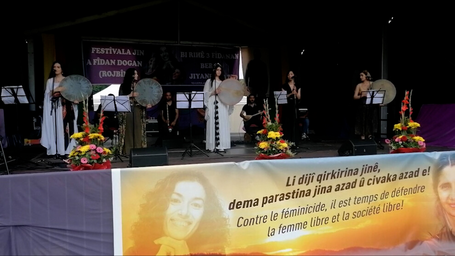4th Fidan Doğan (Rojbin) Women’s Festival takes place in Paris