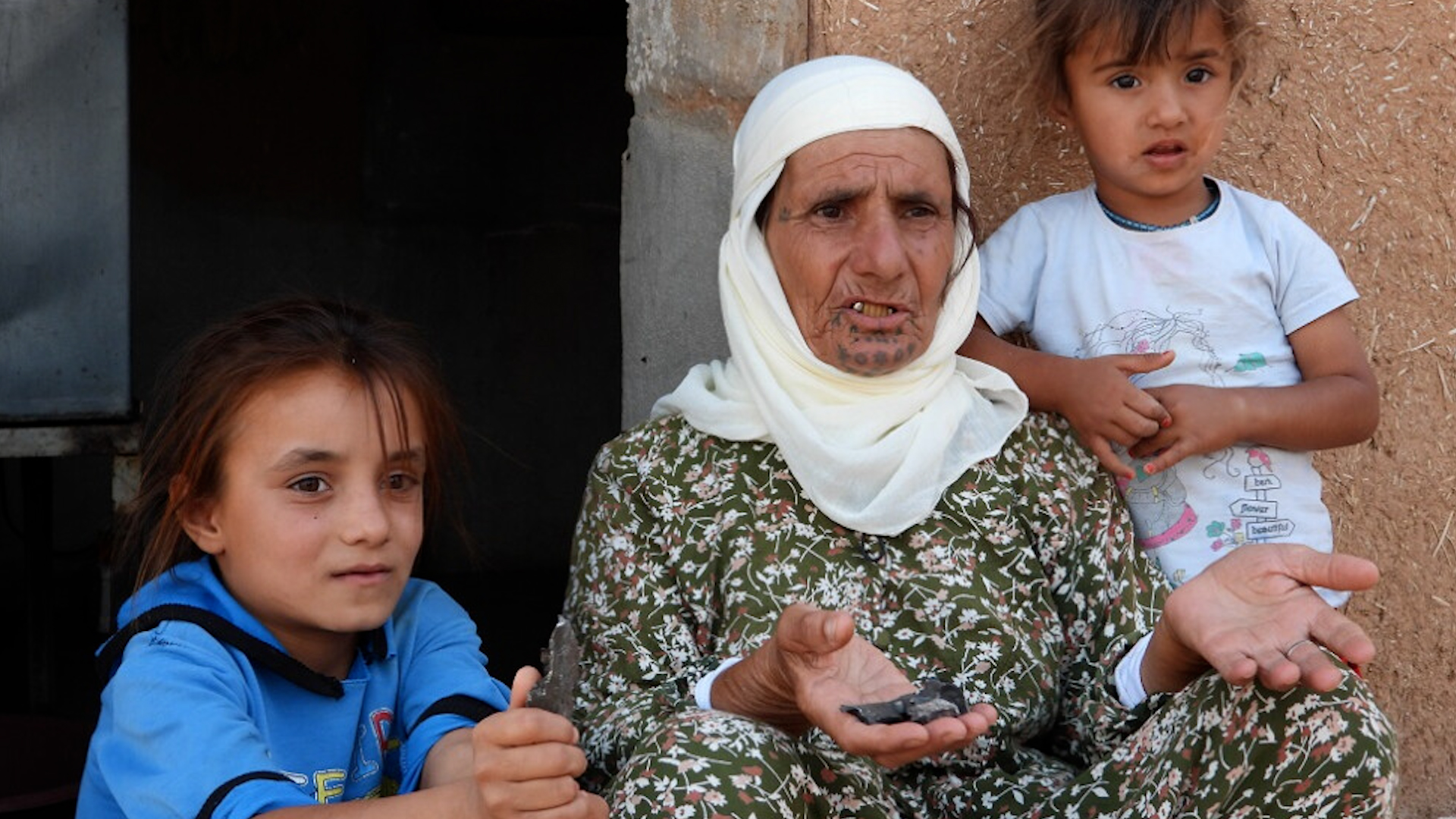 Villagers from Tell Abyad in North East Syria condemn attacks by Turkish backed gangs