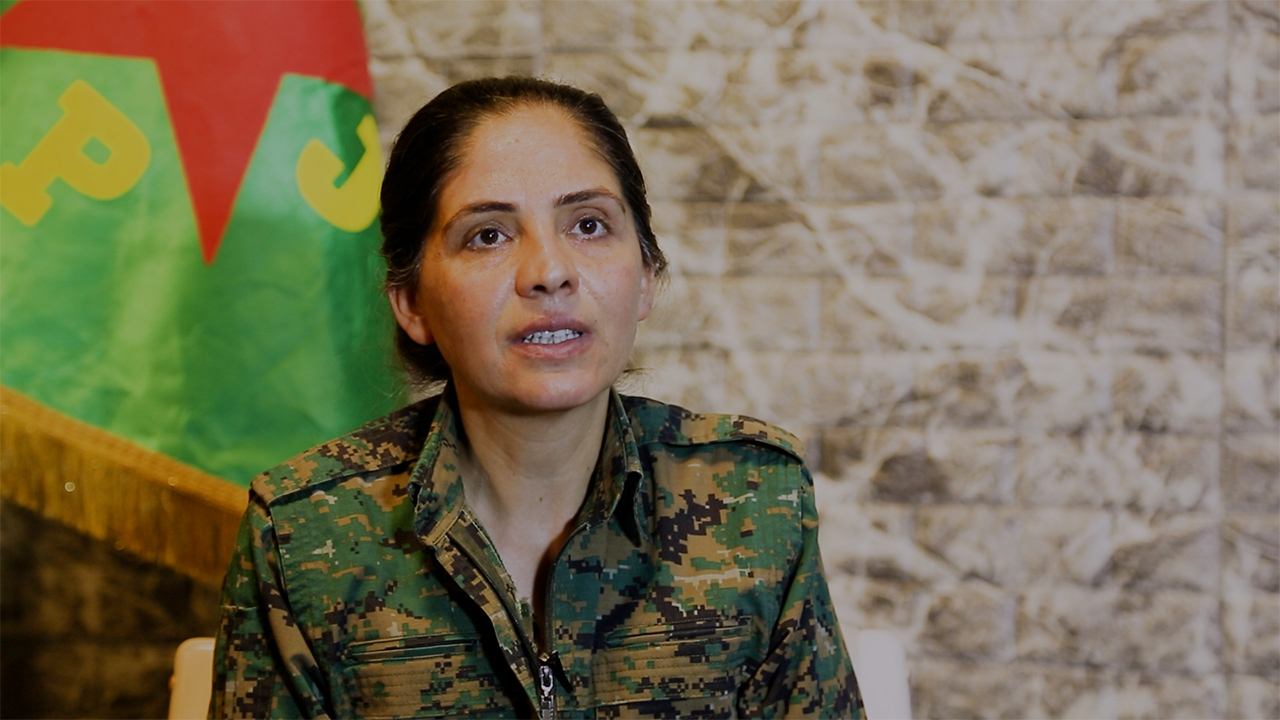 YPJ Commander Arzî Hesen: ‘The YPJ is ready to fulfil its responsibility regarding unity among the Kurds’