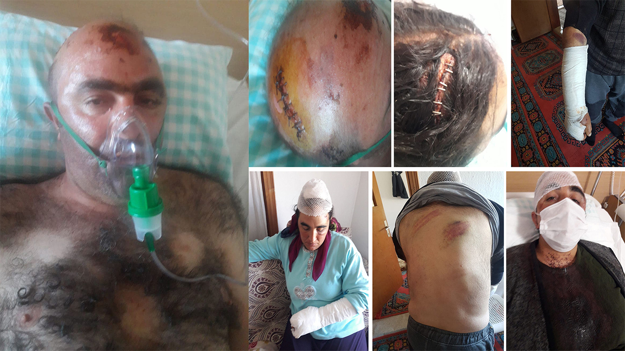 Racist attack on the Kurdish family in Konya