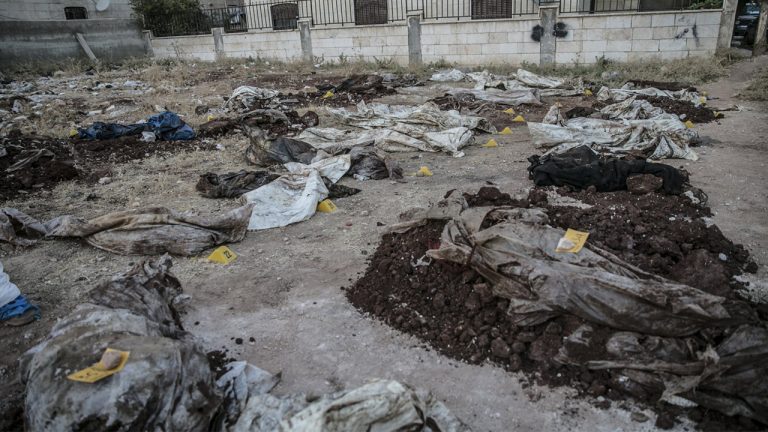 ‘Human Rights Organisation – Afrin – Syria’ calls for independent investigation as mass grave discovered in Afrin