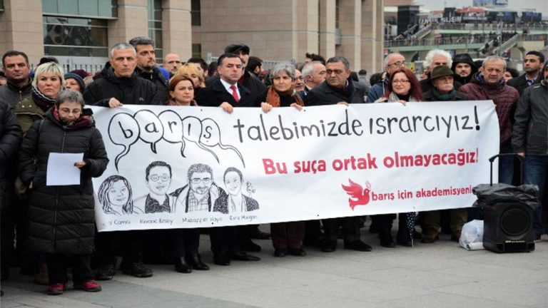 European Human Rights Court requests defence from Turkey for the accused 81 Peace Academics