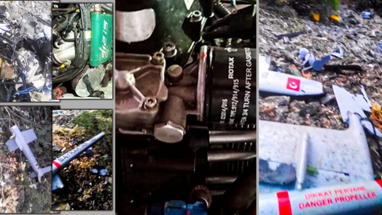 Kurdish fighters announce the downing of a high-tech Turkish military drone