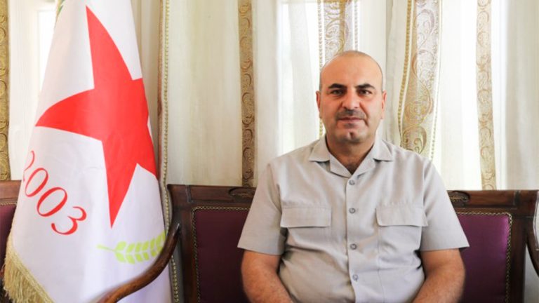PYD co-chair Anwar Muslim calls for political recognition of the AANES