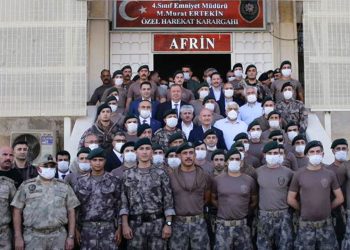 PYD reacts to Süleyman Soylu’s visit to occupied Azaz and Afrin