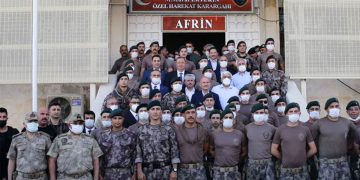 PYD reacts to Süleyman Soylu’s visit to occupied Azaz and Afrin