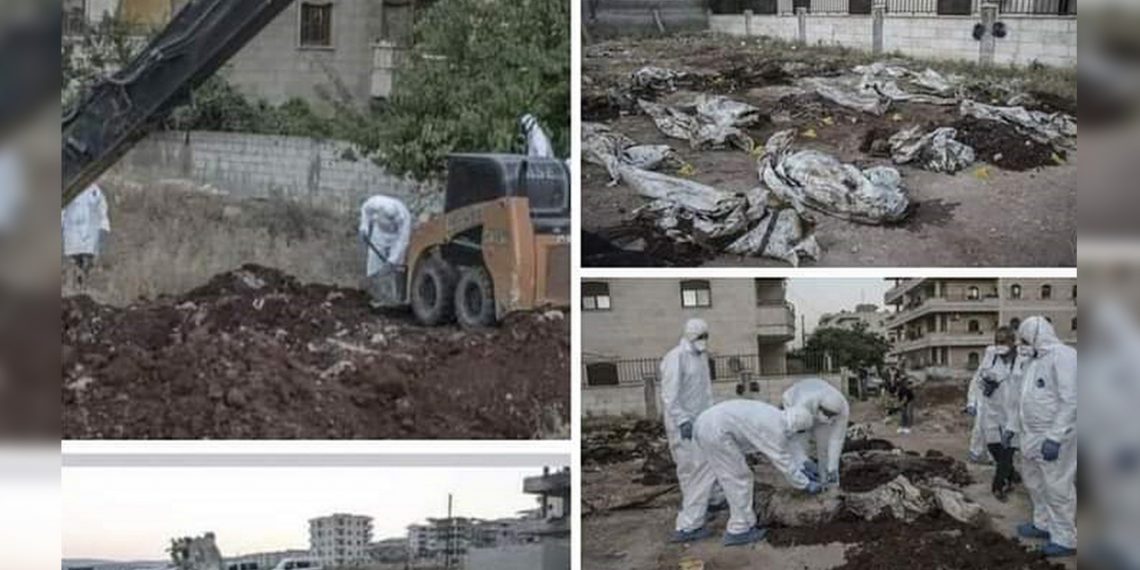YPG calls for response to desecration of graves by Turkish forces