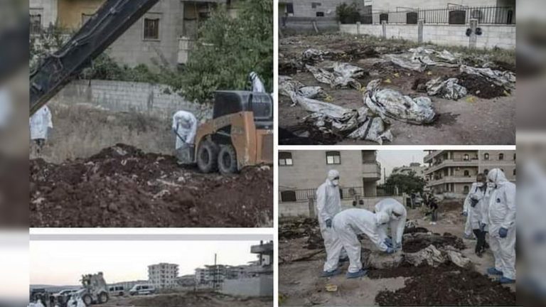 YPG calls for response to desecration of graves by Turkish forces