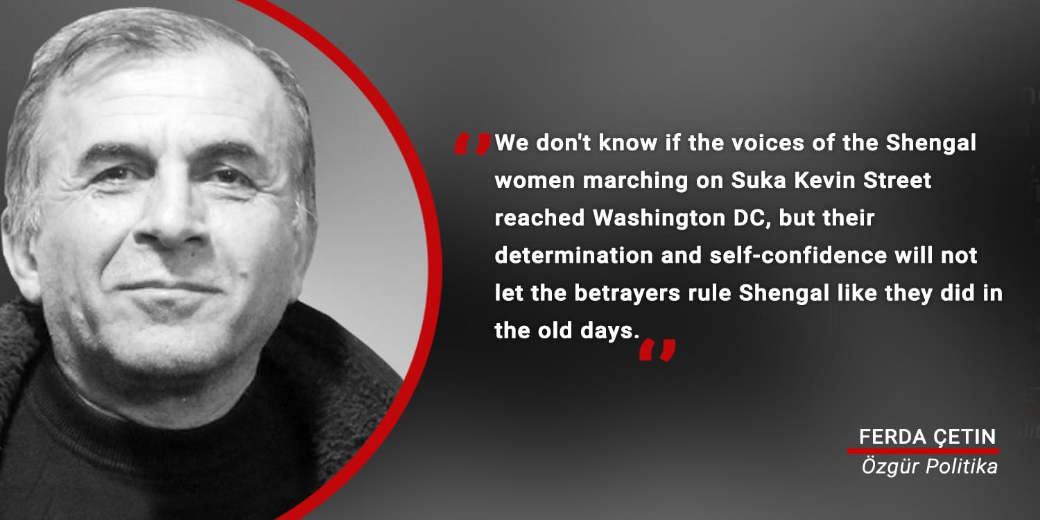 The march on Suka Kevin Street