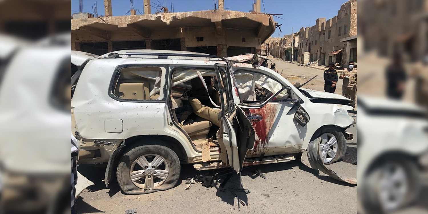 Turkish airstrike target vehicle in old market vicinity in Sinjar, kills two people