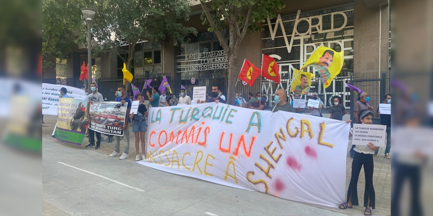 Kurdish groups and USCIRF alone in protesting against Turkish airstrike in Sinjar