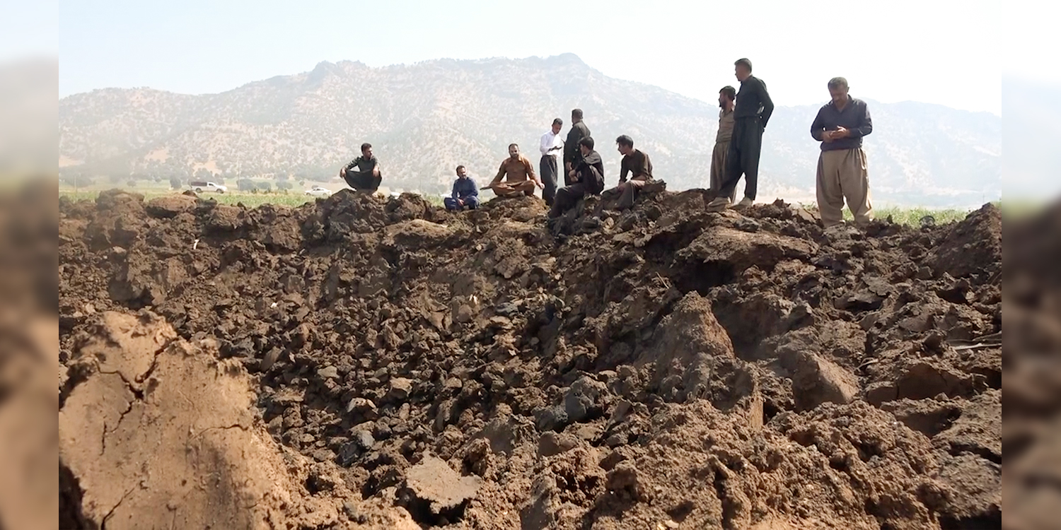 Iraqi Kurdistan: Bombs attacks by Turkish fighter planes over 200 miles from Turkish border