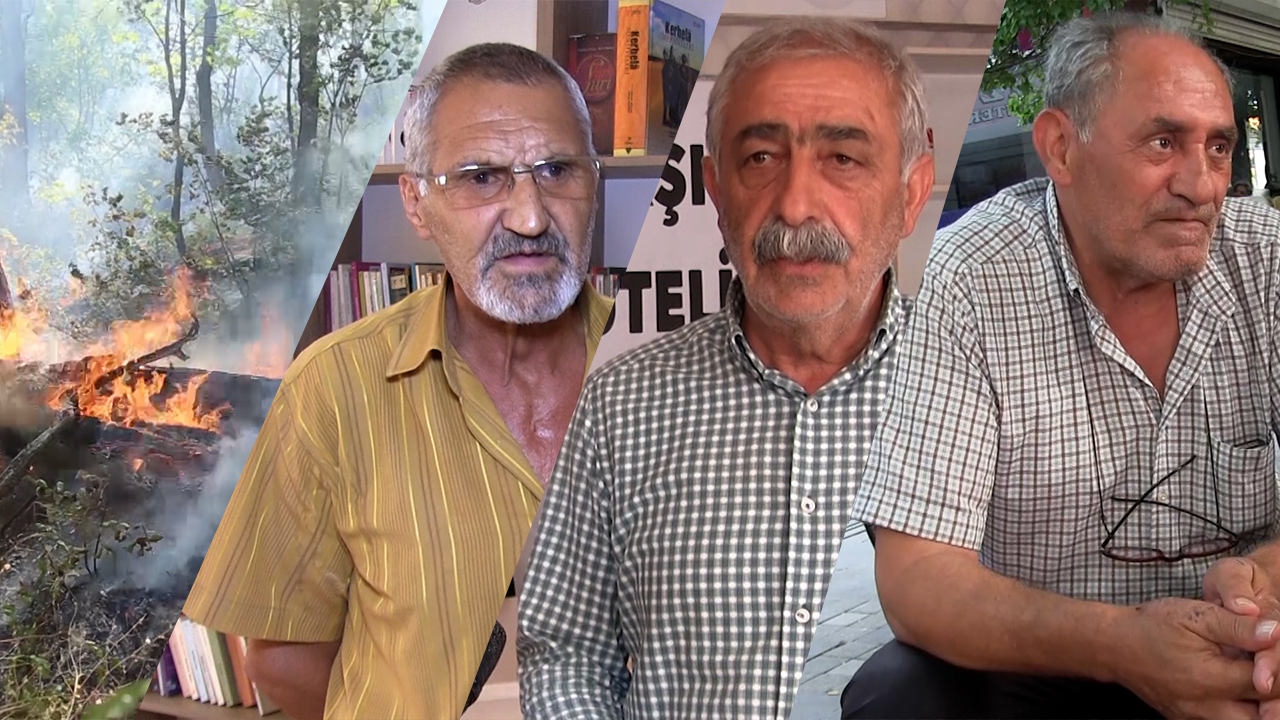 Forest fires continue in Dersim, locals claim fire broke out after helicopters fired at region