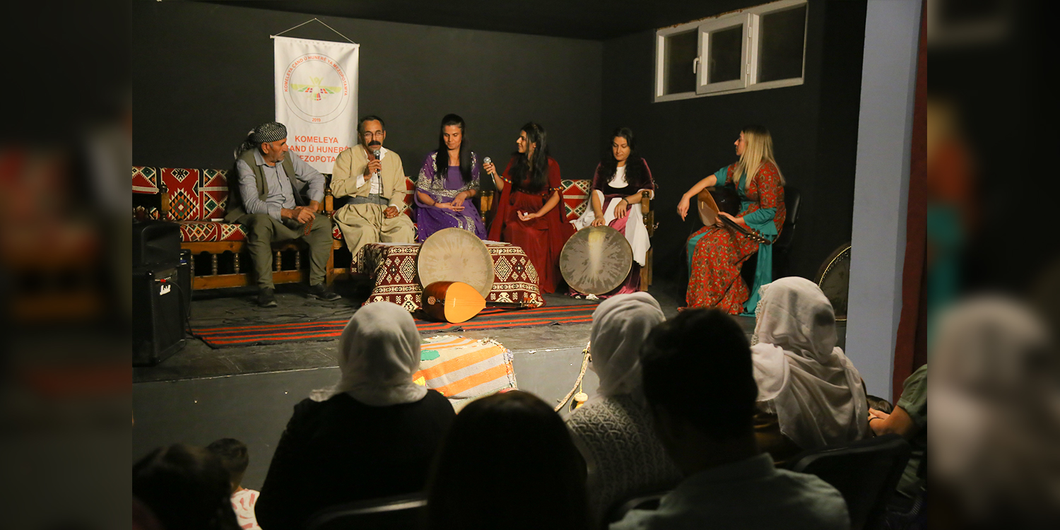 Şevbêrka Dengbêjan (Traditional Kurdish Singers’ Night) held in Mardin