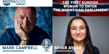 The first Kurdish woman to enter the Norwegian Parliament talks to Medya News