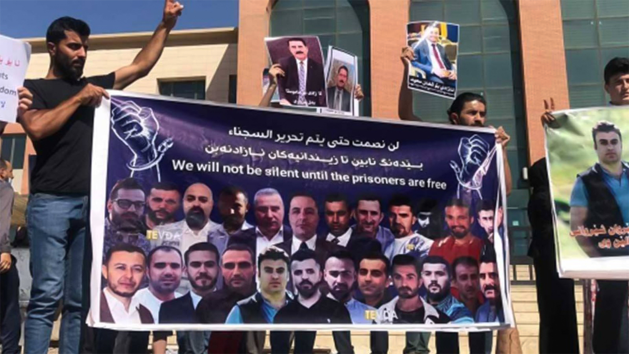 Iraqi Kurdistan: 81 activists and journalists in custody for over a year launch hunger strike in protest