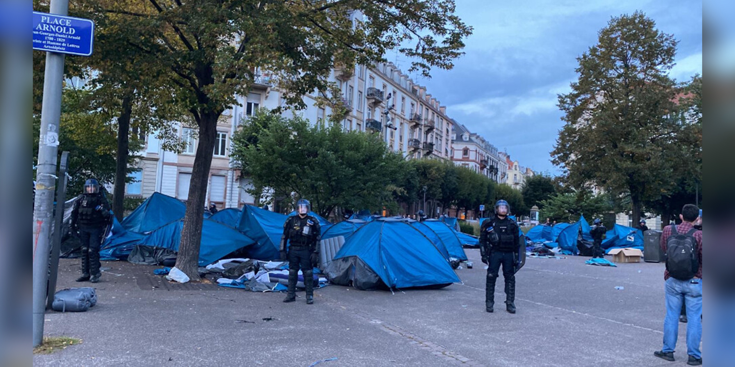 France: French union Solidaires and Kurdish groups condemn police violence in Strasbourg