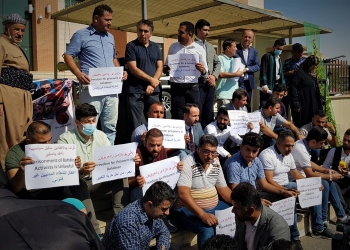 Protests held across Iraqi Kurdistan calling for release of Badinan journalists and activists as CPT fears nine prisoners may be ‘forced into’ making confession videos