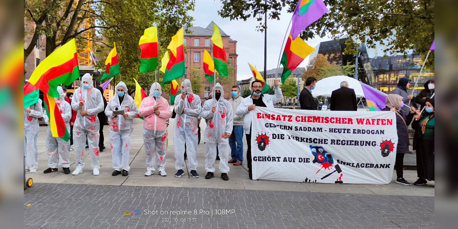 Protests in Germany and Norway over Turkey’s alleged use of chemical weapons