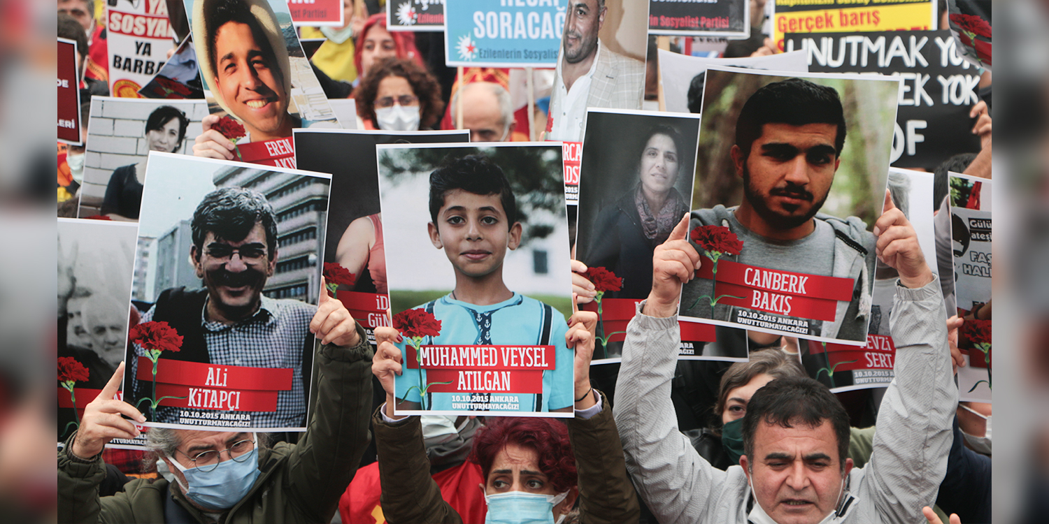 Thousands call for justice six years after mass murder of 104 people in Ankara