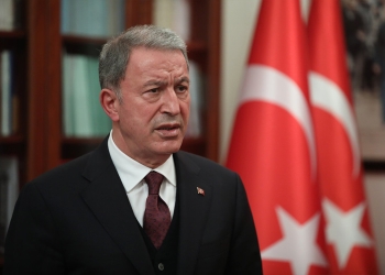 Turkish defence minister silent over critical question in parliament