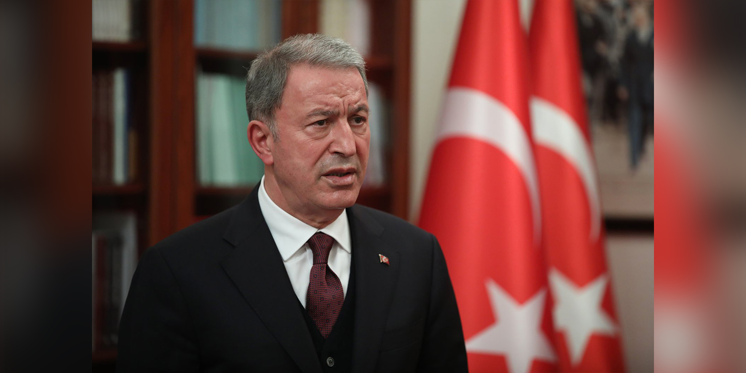 Turkish defence minister silent over critical question in parliament