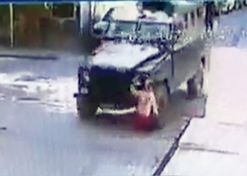 Turkey: CCTV footage reveals shows 5-year-old being run over by police vehicle