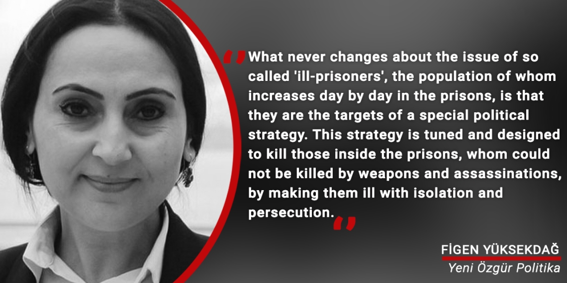 Political assassinations, ill prisoners and Aysel Tuğluk coping with Alzheimer’s