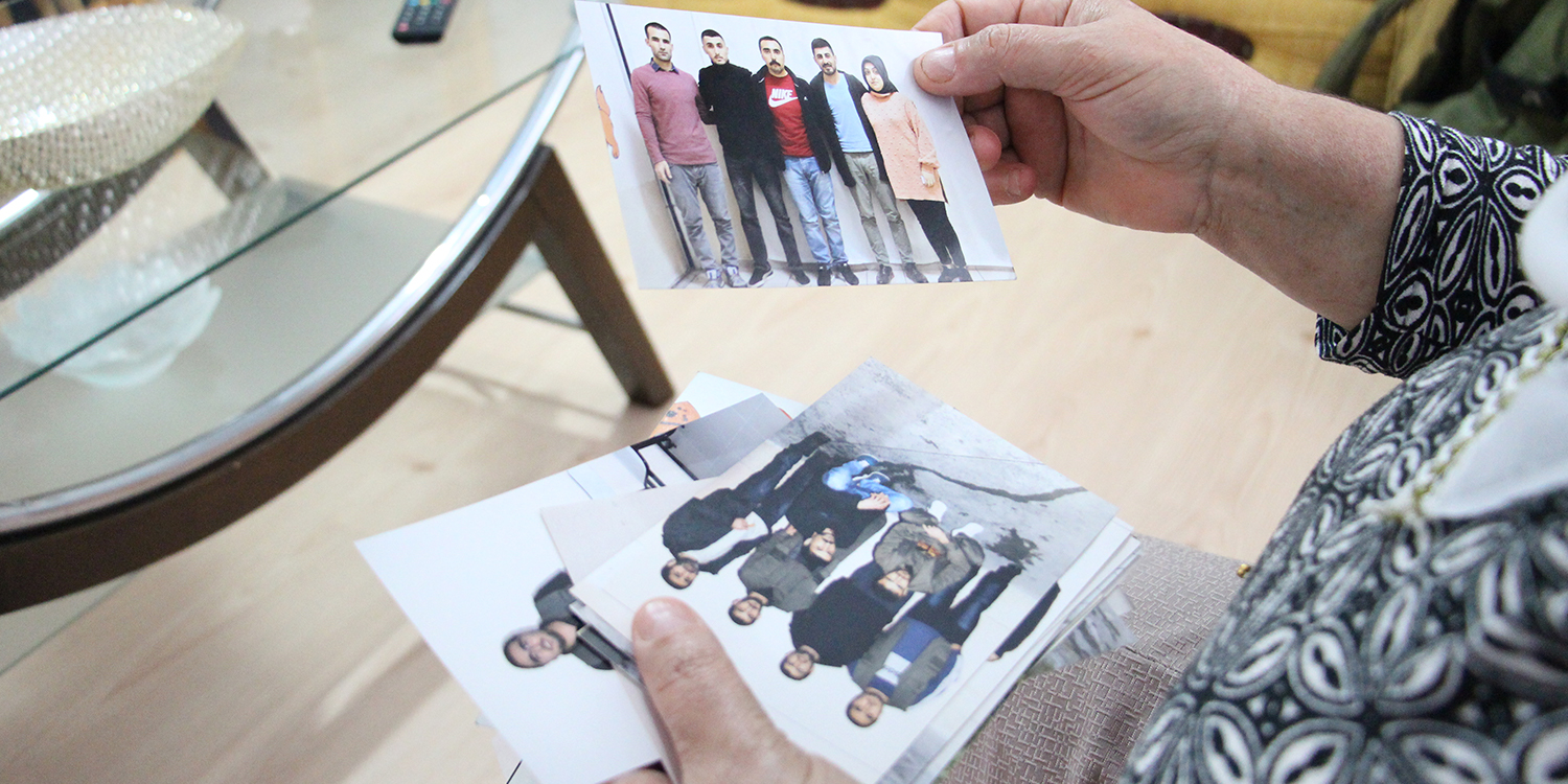 Detainees sleeping on cardboard in Silivri Prison