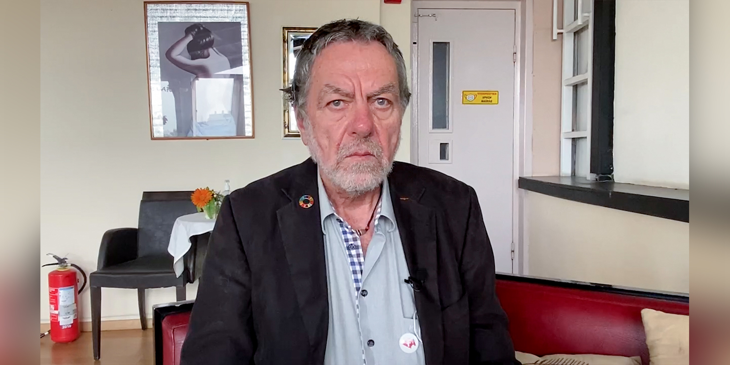 Beppe Savary-Borioli, onboard the Freedom Ship: ‘We are here to support the struggle of the Kurdish people’
