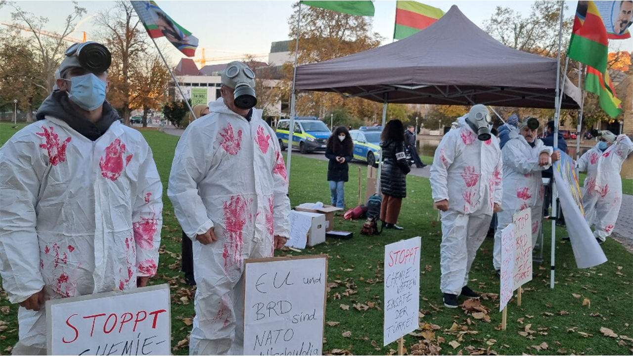 Germany: Kurds protesting against Turkey’s military offensive in Iraqi Kurdistan appeal to OPCW
