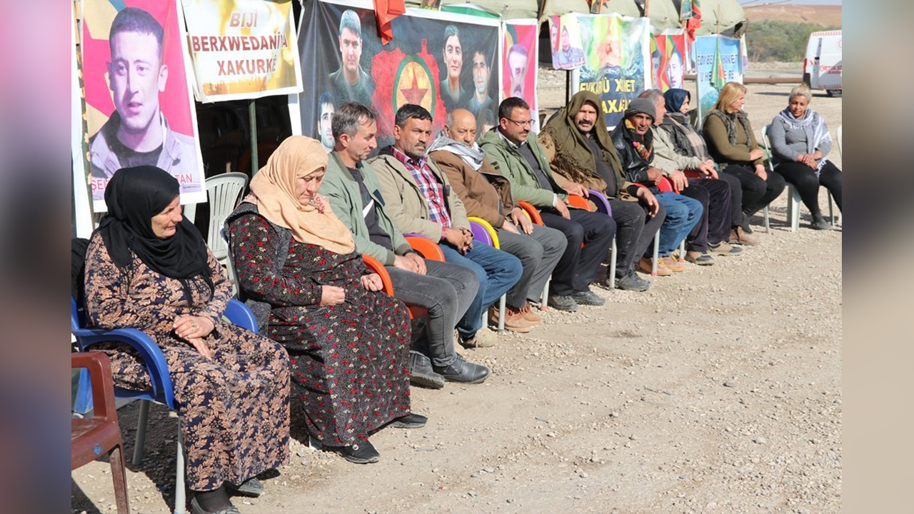 Families protest at Sêmalka on 40th day