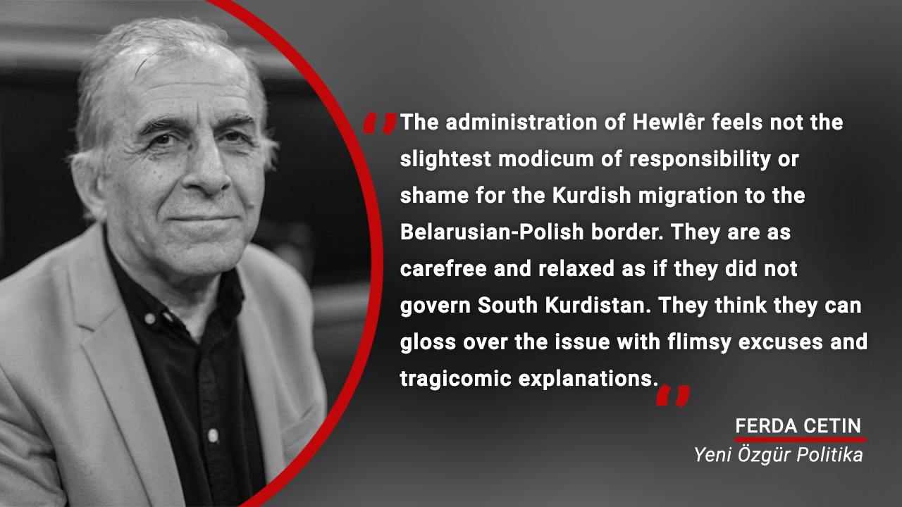 What the Turkish authorities said to Barzani