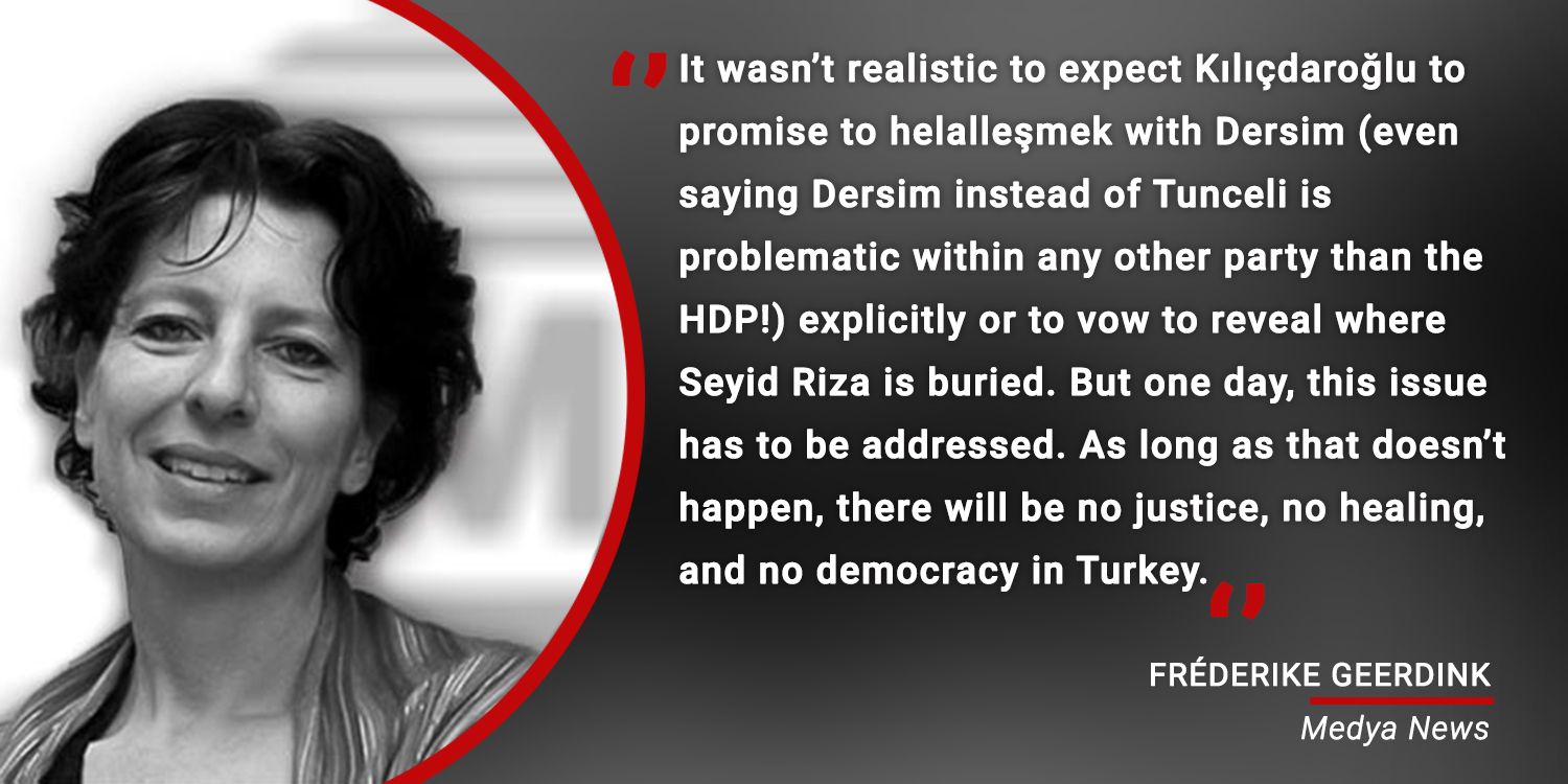 Why Kılıçdaroğlu didn’t vow to ‘helalleşmek’ the Dersim massacres