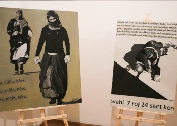 Neşe Toprak paints the Kurdish women’s struggle: ‘I wanted to illustrate hope amid the darkness’