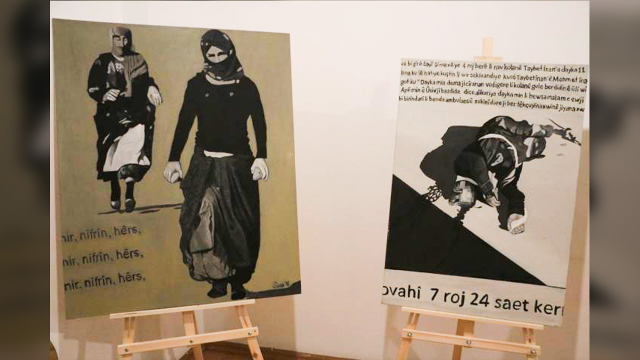 Neşe Toprak paints the Kurdish women’s struggle: ‘I wanted to illustrate hope amid the darkness’