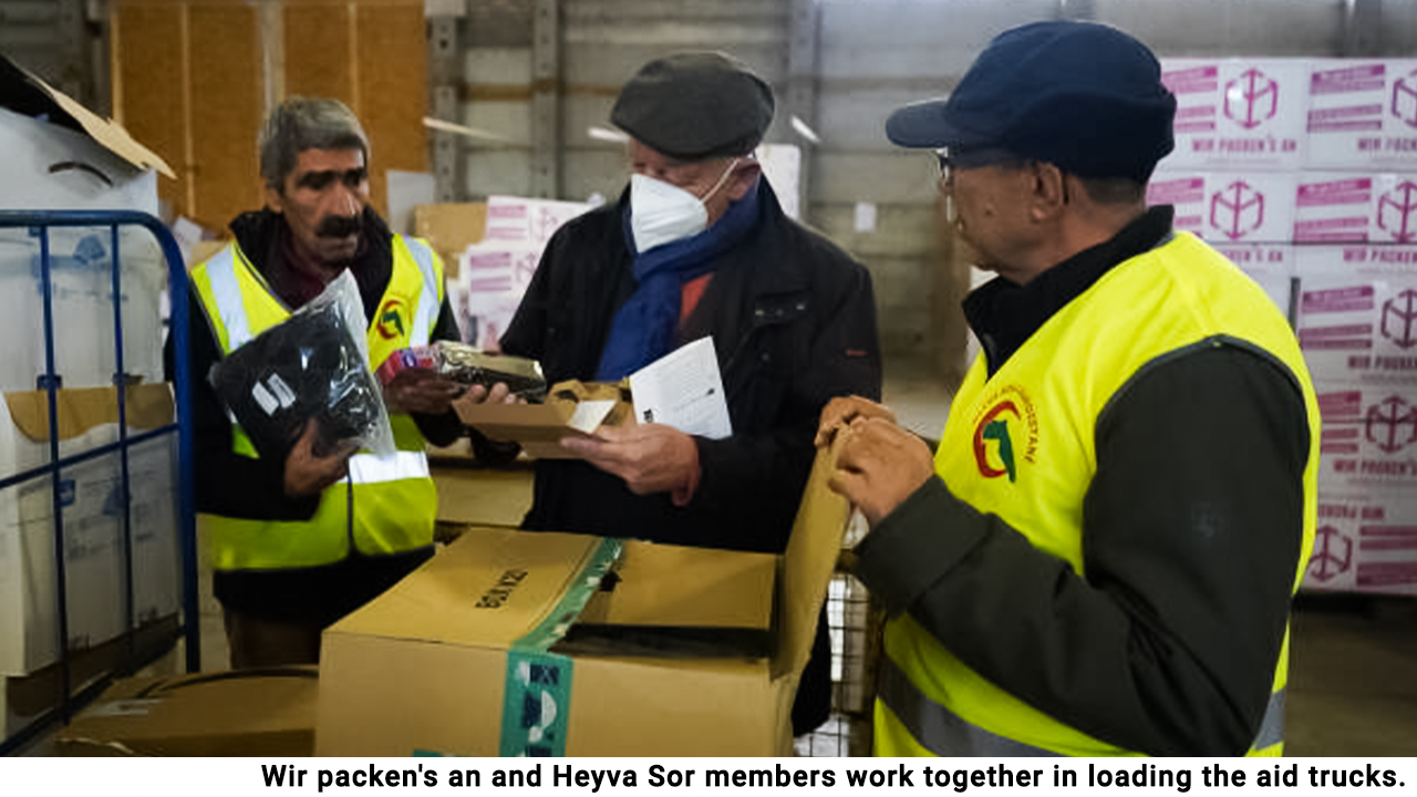 krone dedikation Merchandiser Kurdish Red Crescent in Germany delivers aid to migrants and asylum seekers  in Belarus – Medya News