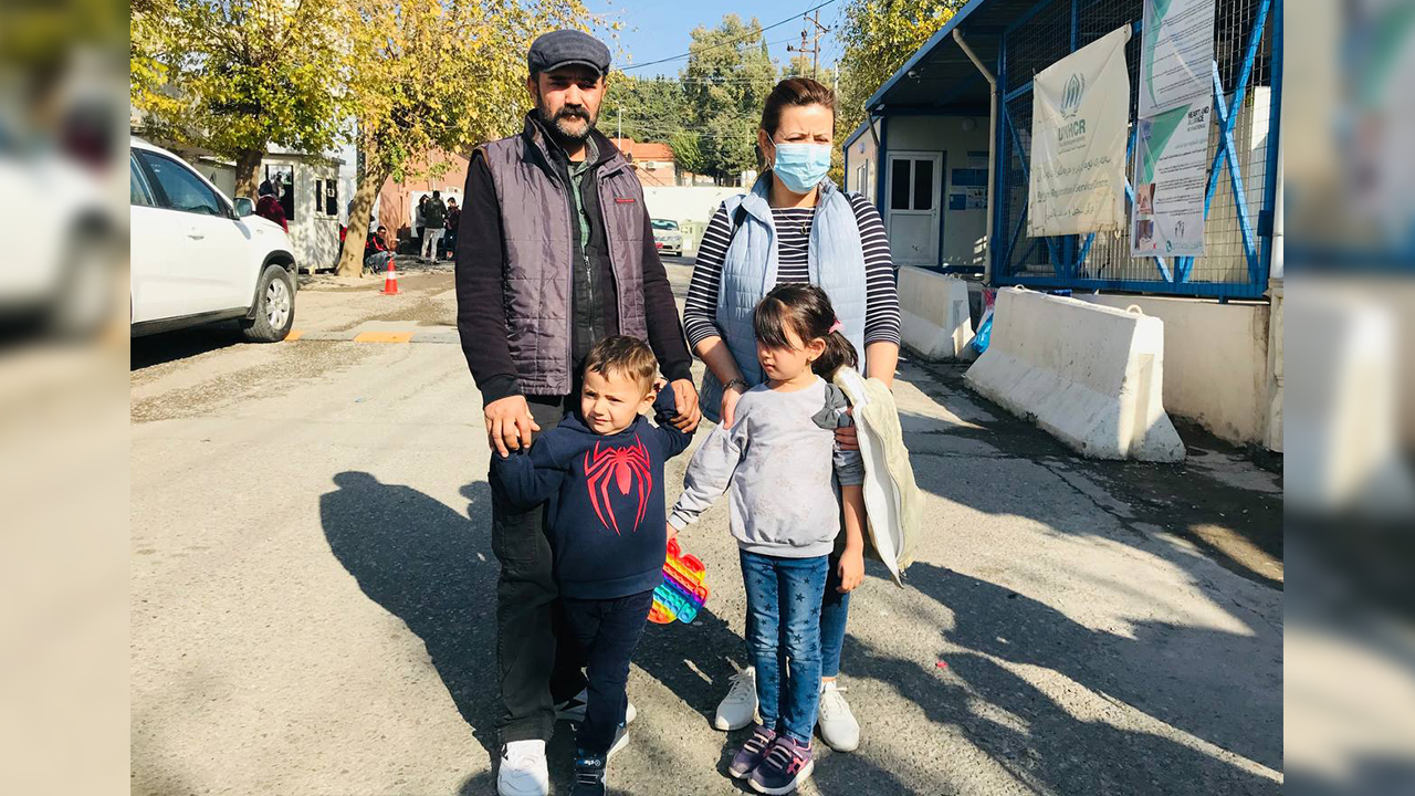 Kacar family protests over targeting by the KDP in front of UN Sulaymaniyah office