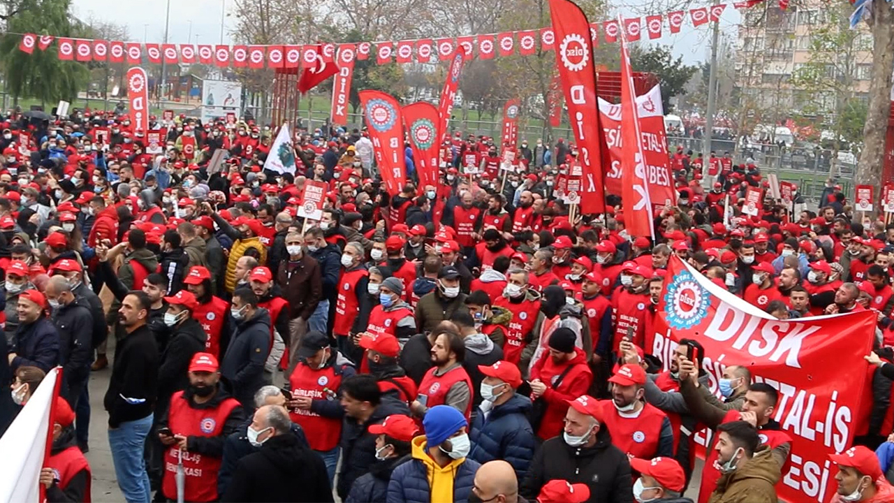 Turkey: Workers rally, demanding 85% increase in minimum wage