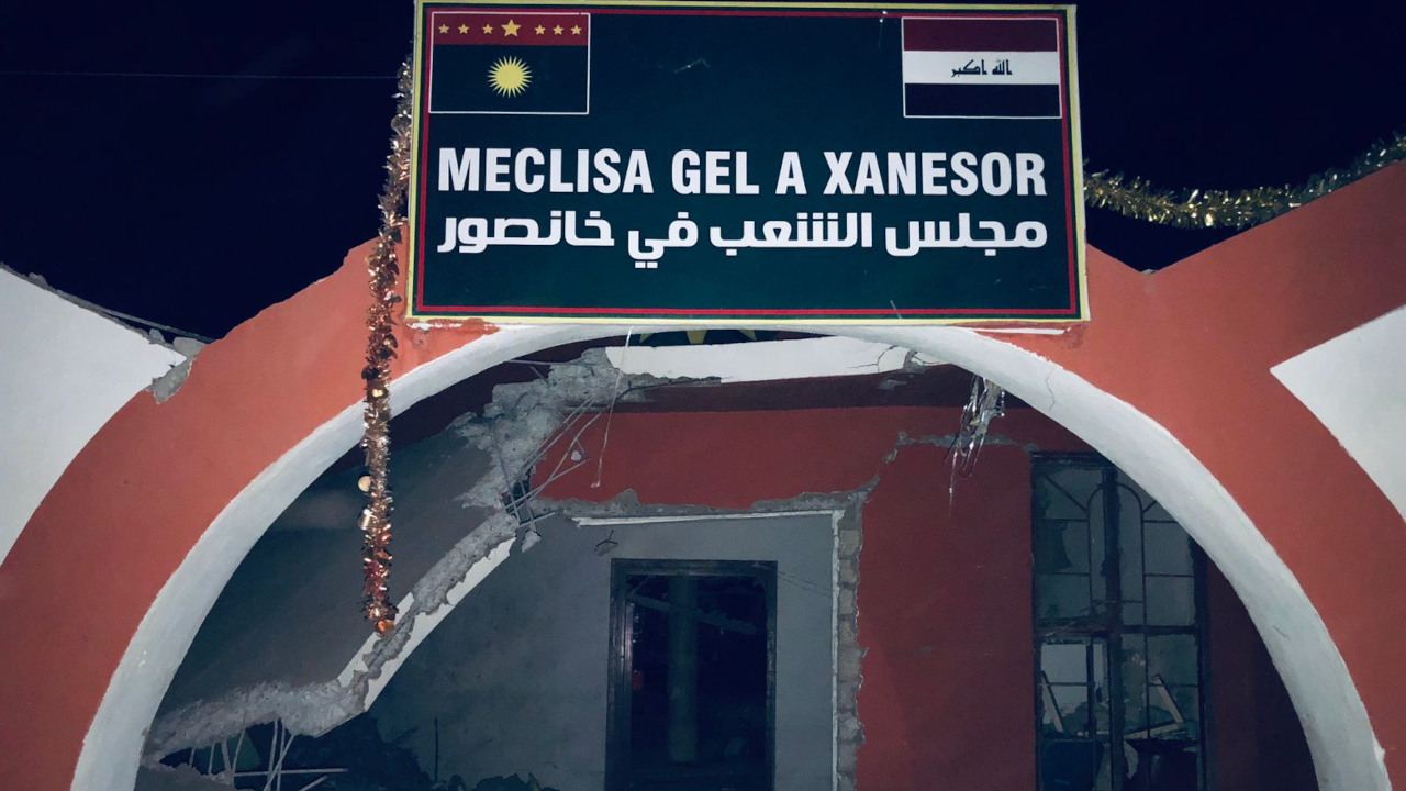 Turkish airstrike targets the people’s assembly building in Sinjar