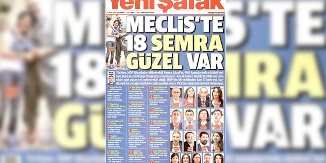 Turkish government media stoke witchhunt against Kurdish MP and HDP