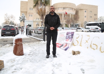 Ban on snow graffiti! Şenyaşar family’s vigil for justice continues on 317th day