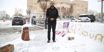 Ban on snow graffiti! Şenyaşar family’s vigil for justice continues on 317th day