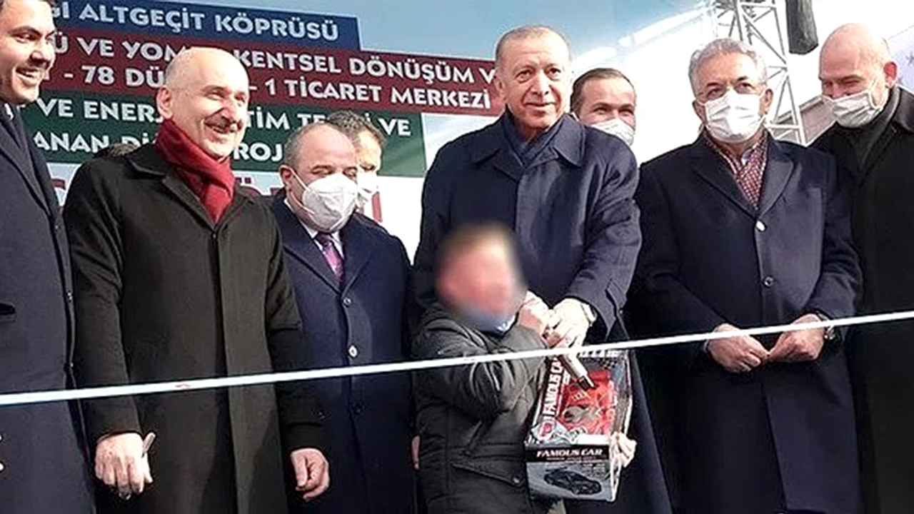 Turkish president holds microphone for child who calls the main opposition leader ‘traitor’
